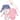 Touched by Nature Girls Organic Cotton Long-Sleeve Bodysuits, Bubblegum Floral