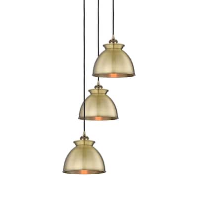 Innovations Lighting 113B-3P-30-15 Adirondack Pendant Adirondack 3