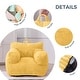 preview thumbnail 78 of 88, Children's Bean Bag Chair,Corduroy Bean Bag Sofa with Armrests