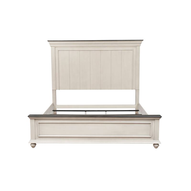 Ellington King Bed White