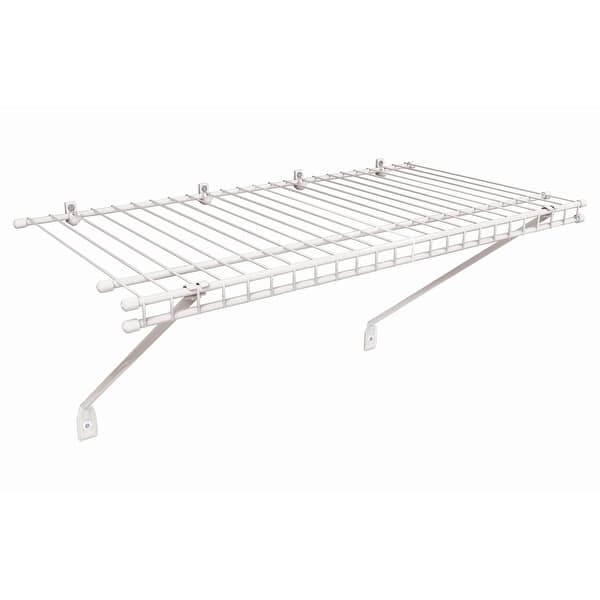 ClosetMaid White Wire Multi-purpose Storage Shelf