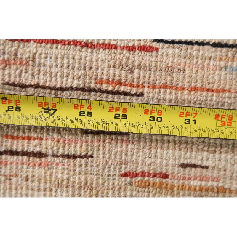 Tribal Geometric Kazak Oriental Home Decor Area Rug Wool Hand-knotted - 6'4" x 9'8"