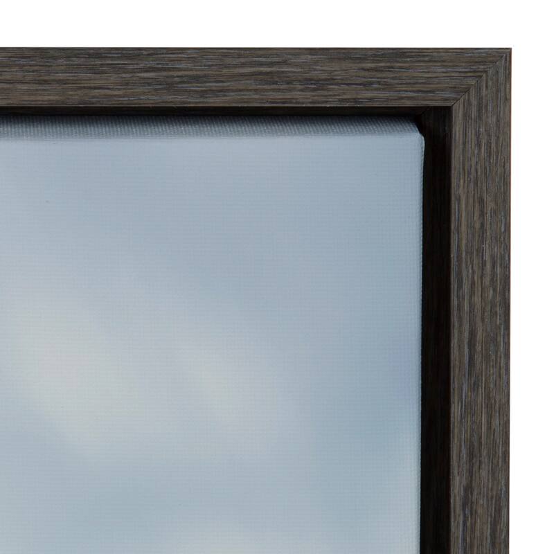Kate and Laurel Sylvie Lake Tahoe Framed Canvas by Laura Evans