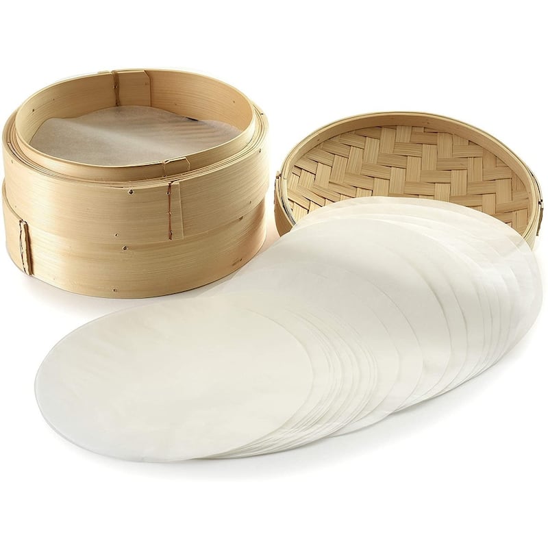 Norpro 9" Round Parchment Paper Cake Pizza Tart Baking Pan Liners - 25 Pack