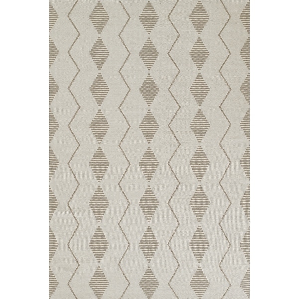 slide 2 of 8, Novogratz by Momeni Malmo Diamond Geometric Indoor Ourdoor Rug 2' X 3' - Ivory