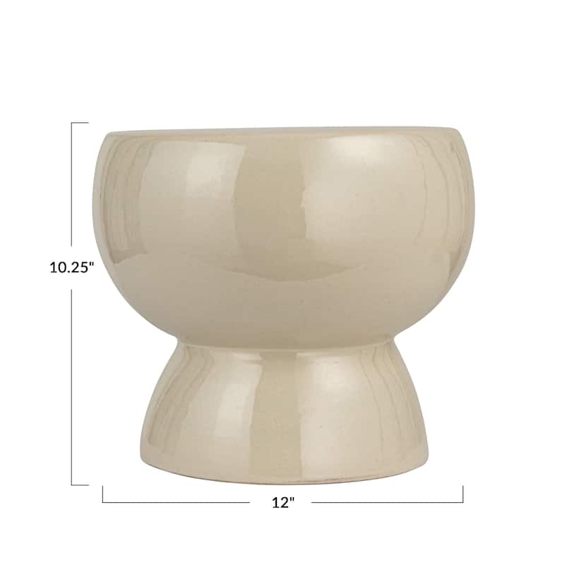 Elegance Stoneware Stool Pedestal