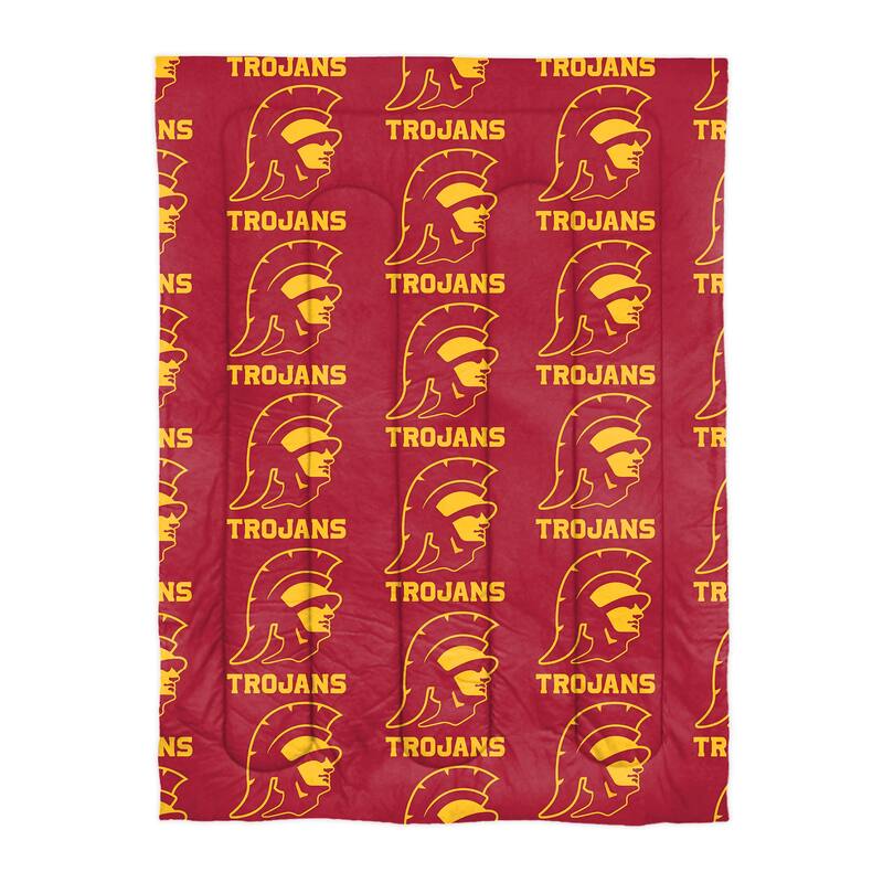 NCAA Rotary 5-piece Twin Bed in a Bag Set