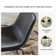 preview thumbnail 12 of 13, Signature Design by Ashley Centiar Black Bar Stool (Set of 2)