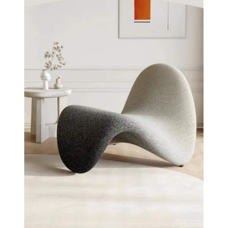 Tongue Upholstered Accent Chair