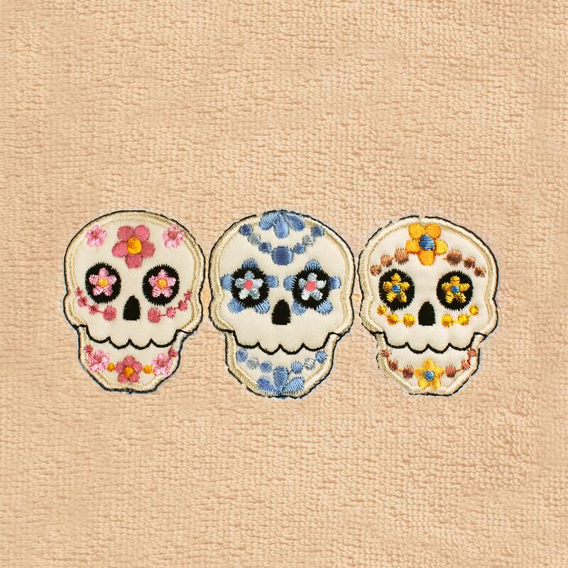 Authentic Hotel and Spa Skulls - Embroidered Luxury 100% Turkish Cotton Hand Towel