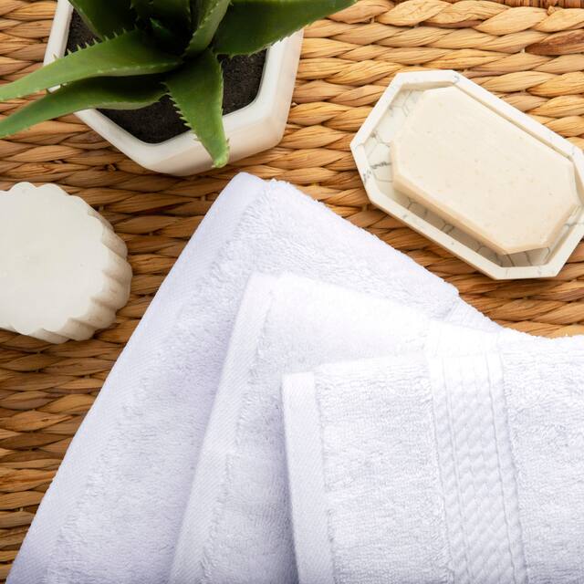 Marche Egyptian Cotton 3 Piece Towel Set by Miranda Haus