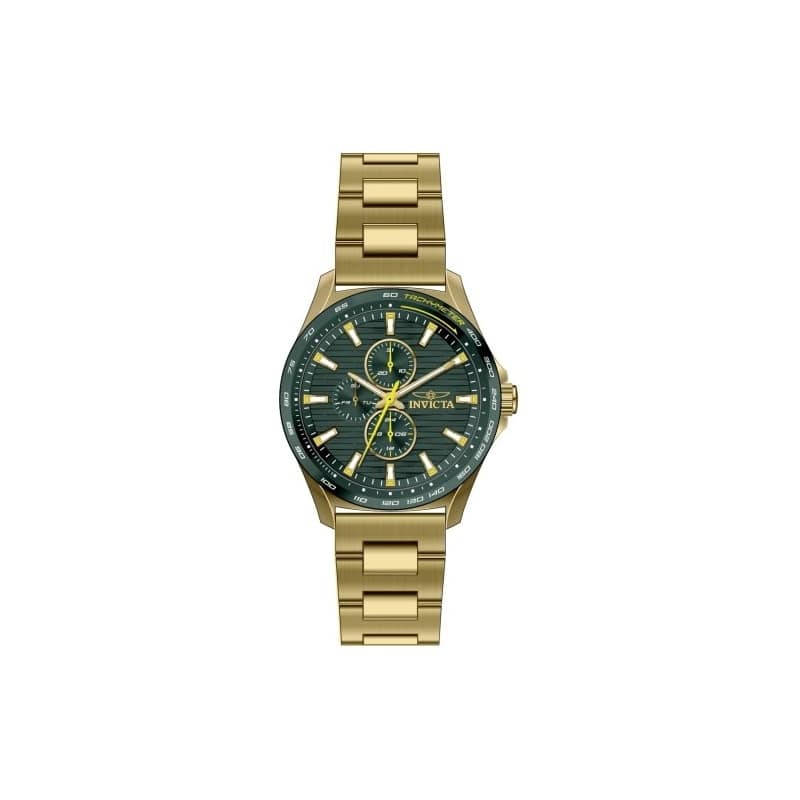 Invicta Men's 48870 Invicta Racing Quartz Chronograph Green Dial Watch