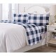 preview thumbnail 84 of 87, Great Bay Home Extra Soft Cotton Flannel Printed Bed Sheet Set