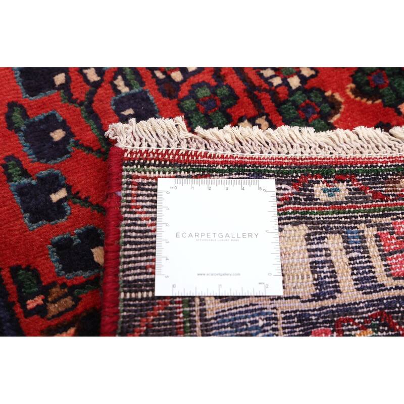 ECARPETGALLERY Hand-knotted Anadol Red Wool Rug - 2'7 x 9'11