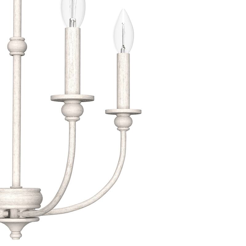 Hunter Southcrest Chandelier - Entry, Dining Table, Kitchen Island - Farmhouse, Transitional, Candle