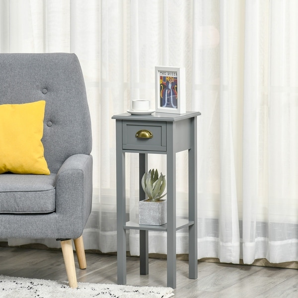 2 tier store nightstand