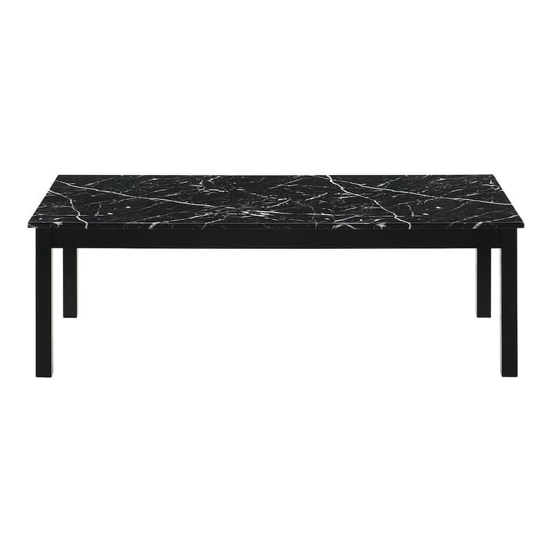 Furniture of America Sonnet Modern 3-Piece Wood Coffee Table Set with 2 End Tables