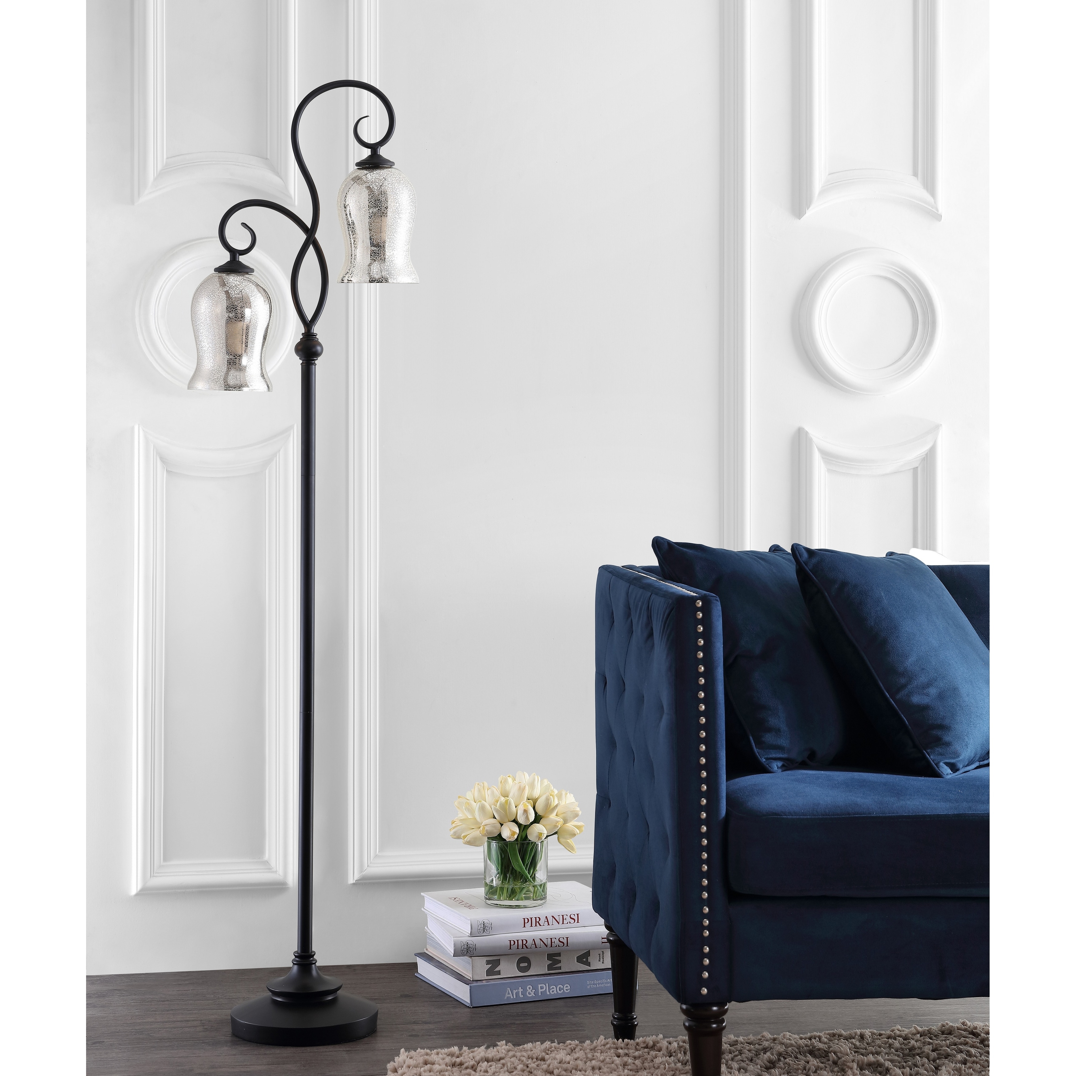 Safavieh Lighting 64 Inch Claudia Black Led Floor Lamp 16 X 9 8 X 63 5 On Sale Overstock 27123791