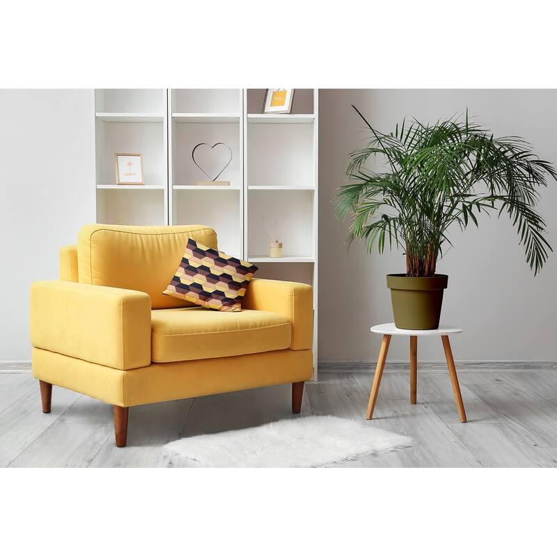 Hex Pattern Decorative Throw Pillow