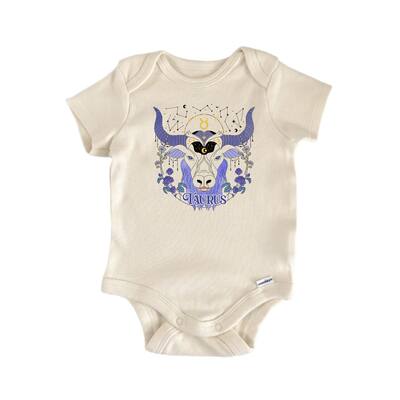 Taurus Zodiac - Baby Boy Girl Clothes Infant Bodysuit Funny Cute Newborn