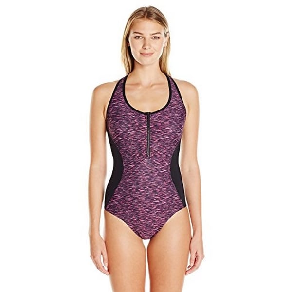 calvin klein zip swimsuit