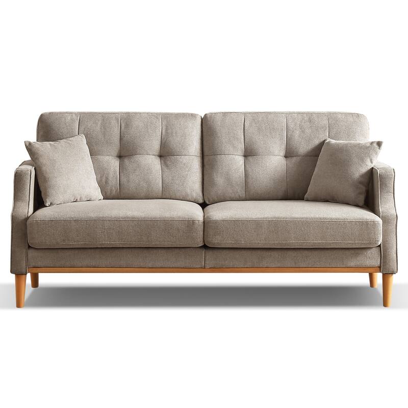 3-Seater Sofa with Waterproof Fabric and USB Charge Port for Convenience
