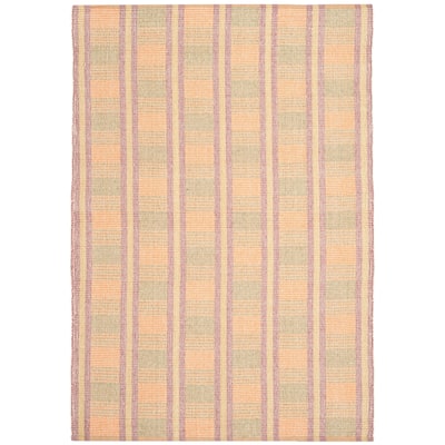 SAFAVIEH Hand-woven Penfield Orange/ Multi Cotton Rug (4' x 6') - 4' x 6'