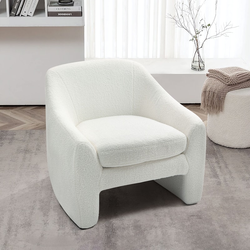 Casey Armchairs Modern Upholstered Accent Chair Oversized