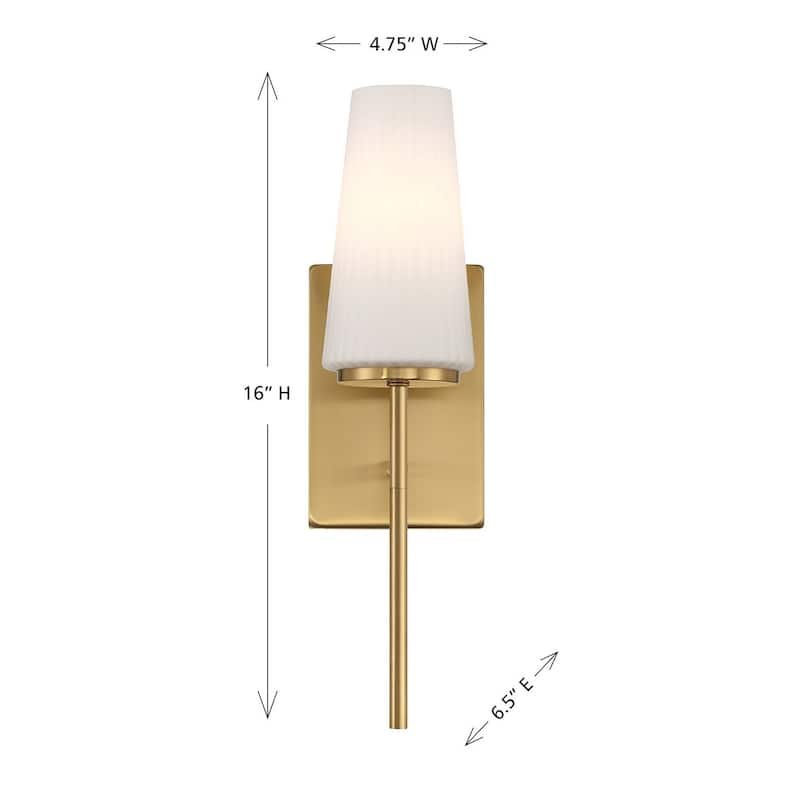 1-Light Wall Sconce By Trade Winds