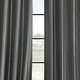preview thumbnail 24 of 70, Exclusive Fabrics Grommet Blackout Faux Silk Taffeta 108-inch Curtain (1 Panel)