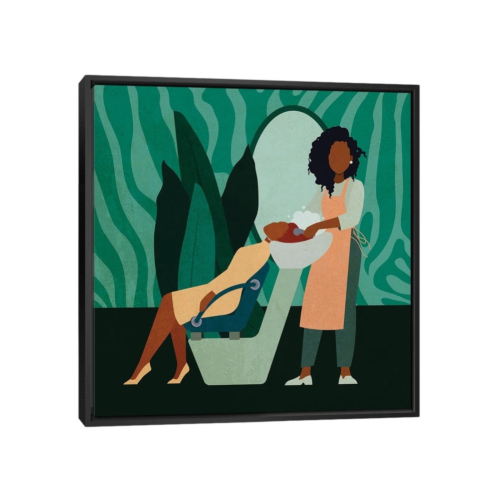 iCanvas "Salon No. 2" by Domonique Brown Framed Canvas Print