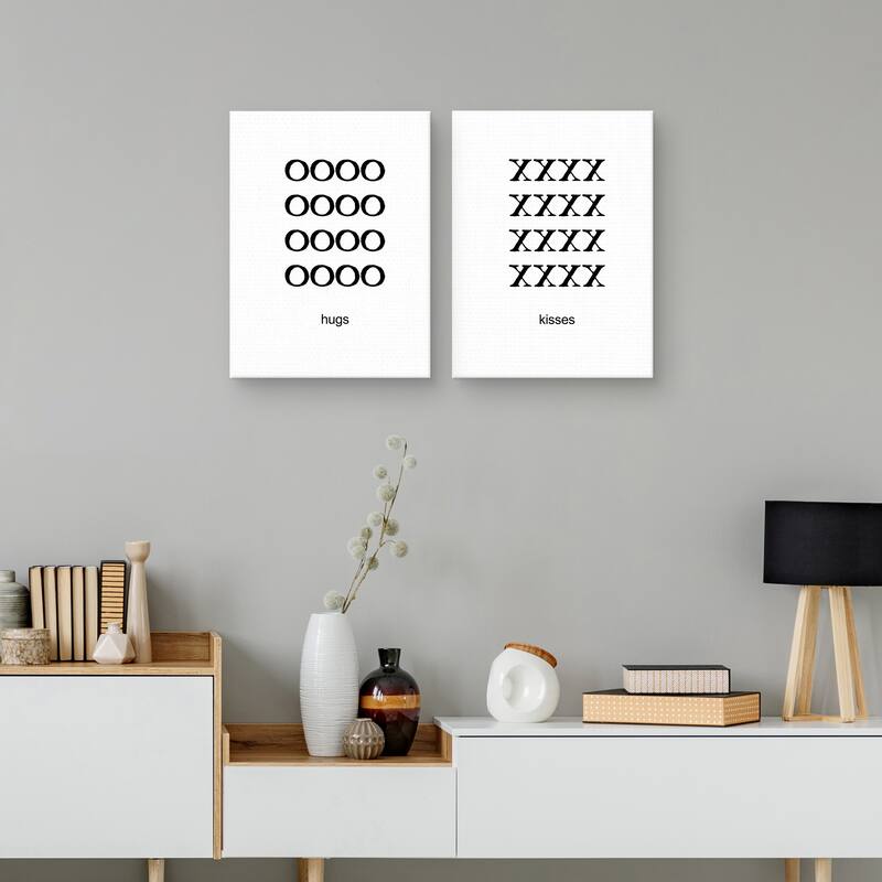 Hugs & Kisses by Design Lab Canvas Art Prints