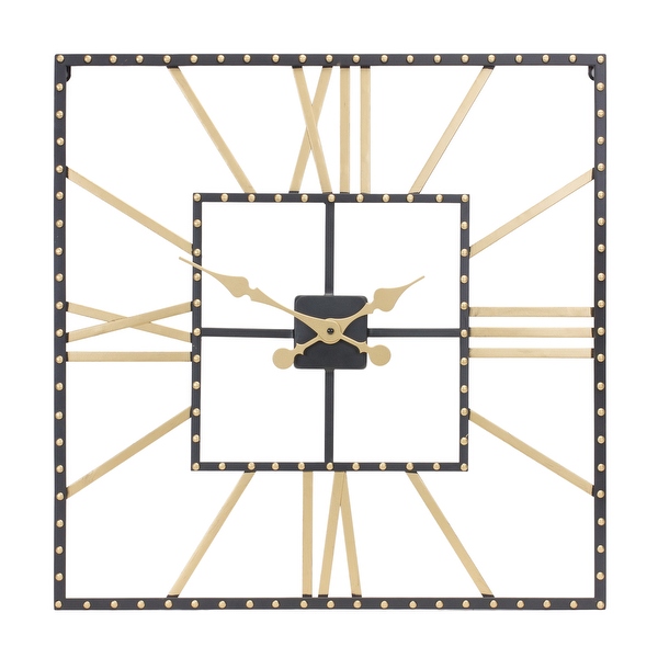 metal-square-wall-clock-with-roman-numberals-23-5-sq-38291853