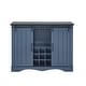 preview thumbnail 19 of 25, Rustic 47-inch Bar Cabinet with Sliding Barn Door