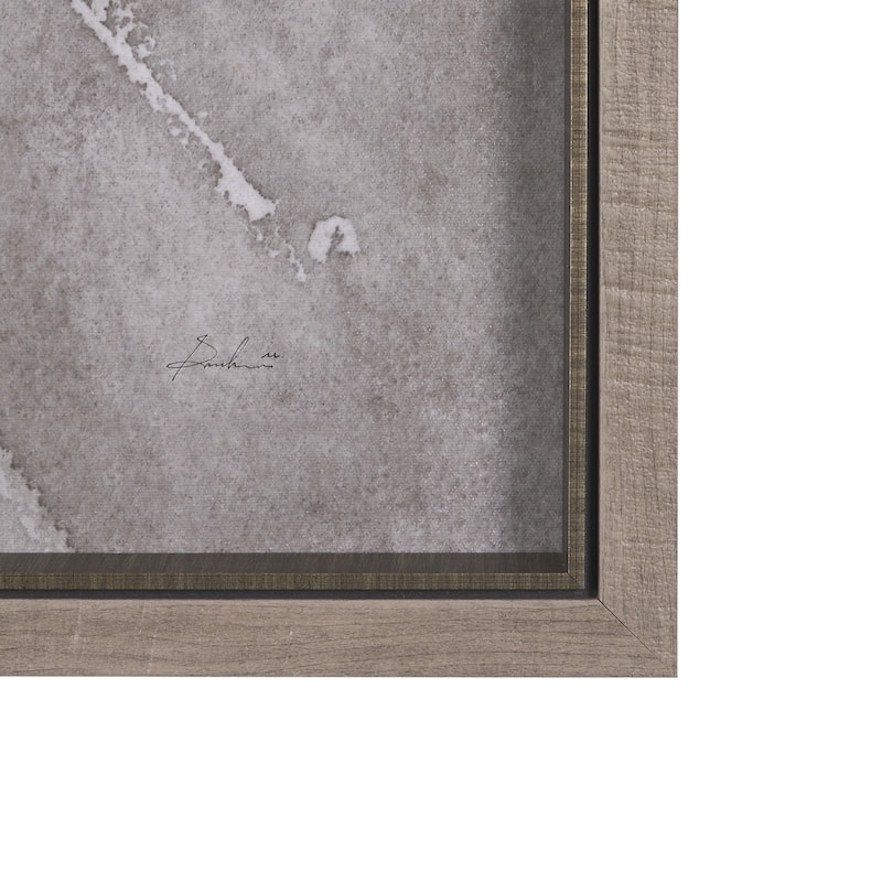 Wildflowers II Charcoal Framed Art Print