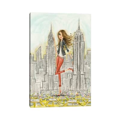 iCanvas "New York" by Bella Pilar Canvas Print