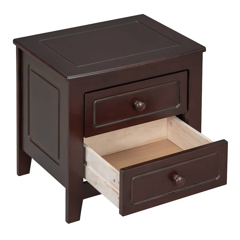 Mid Century Retro Bedside Table with Classic Design
