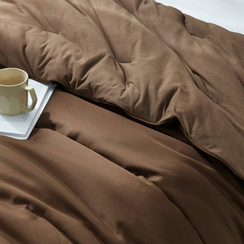 Cold Pandas Knitting - Coma Inducer® Oversized Comforter Set - Dark Terrain