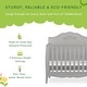 preview thumbnail 3 of 3, Sweetpea Baby Rose 4-in-1 Convertible Mini Crib