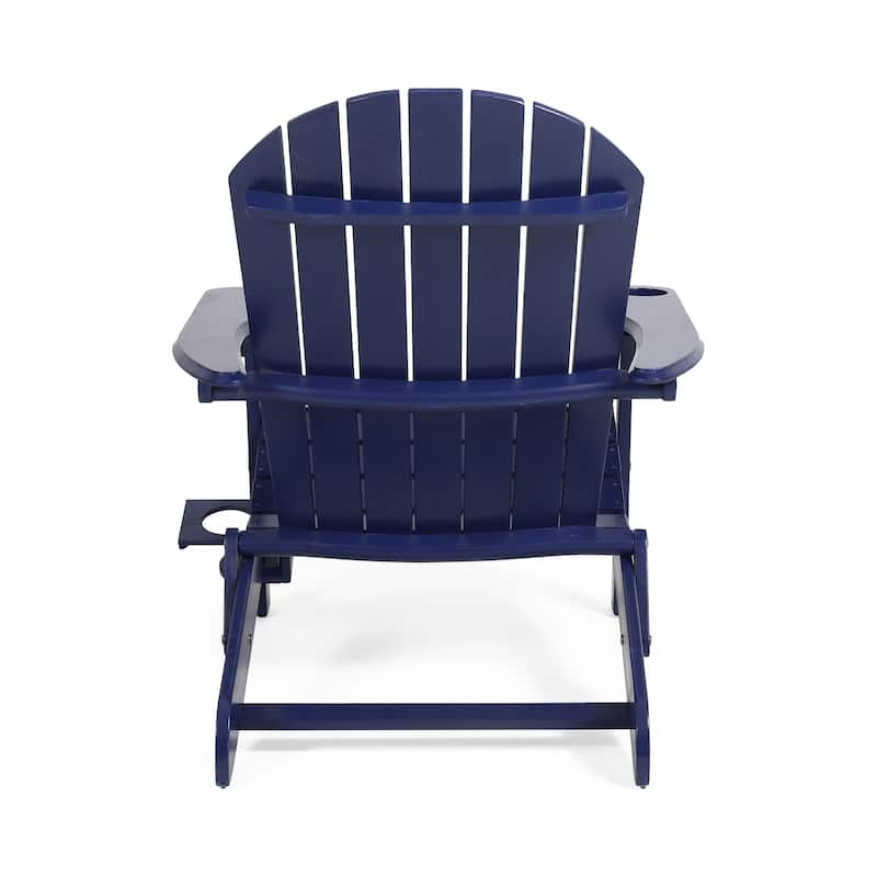 Bellwood Acacia Wood Folding Adirondack Chair by Christopher Knight Home