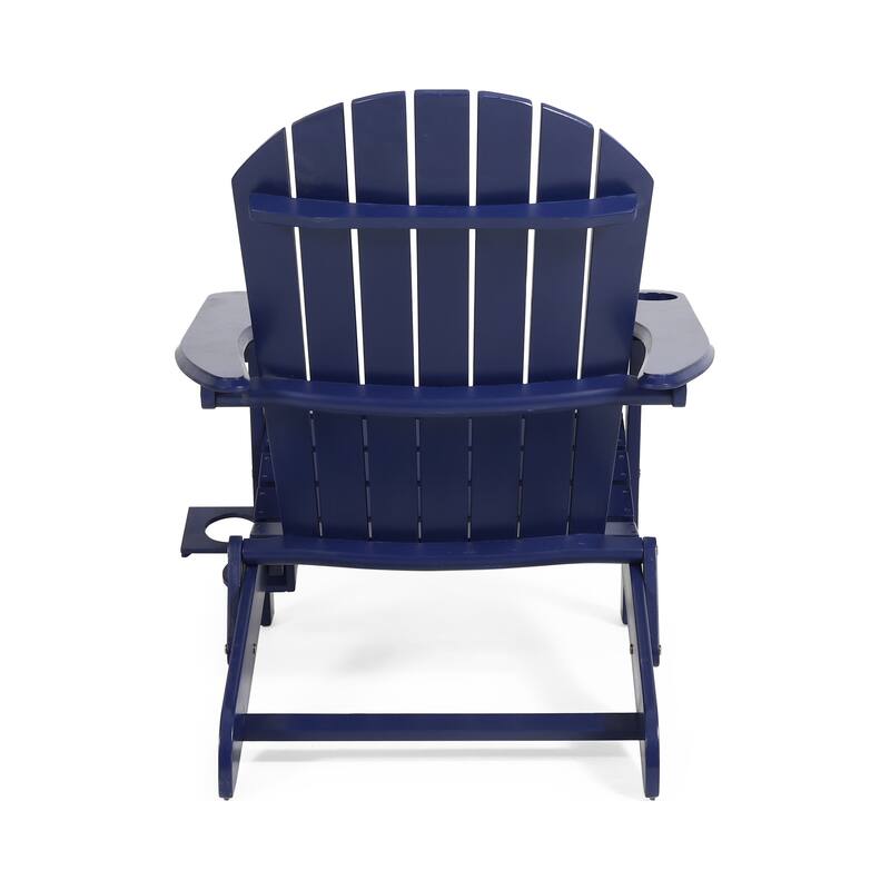 Roomfitters Bellwood Outdoor Adirondack Chair with Cup Holders for Patio Relaxation