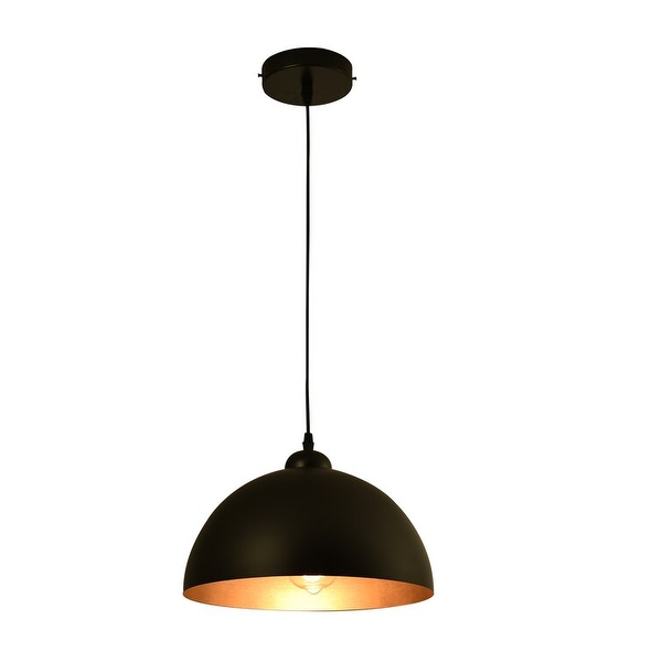 Black industrial ceiling pendant light 2025