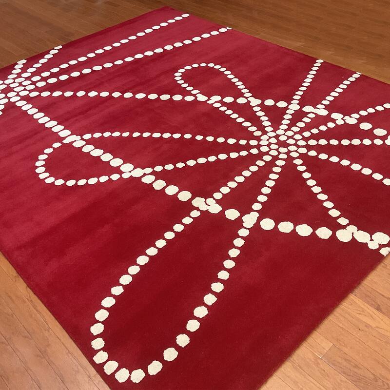 HERAT ORIENTAL Handmade Tibetan Wool Rug - 8' x 10'
