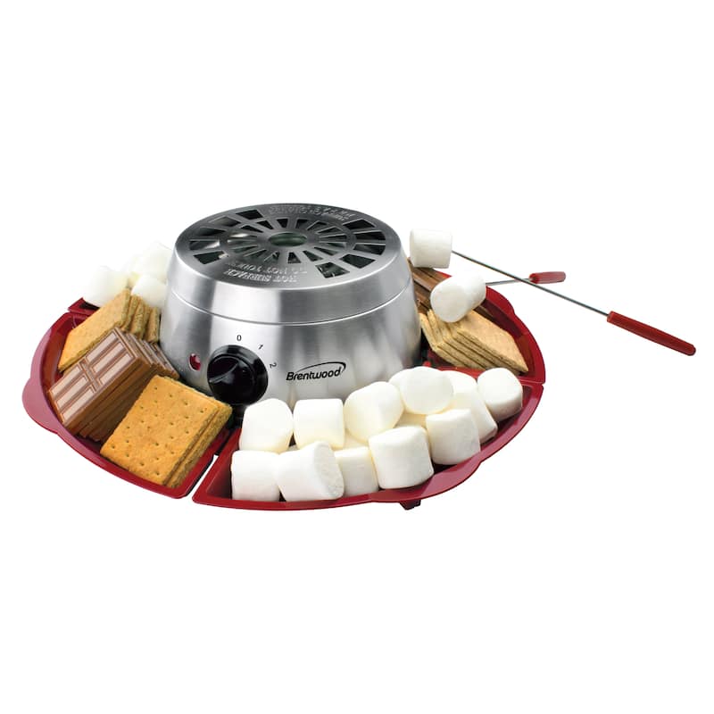 Stainless Steel Tabletop 8 Piece S'mores Maker Set