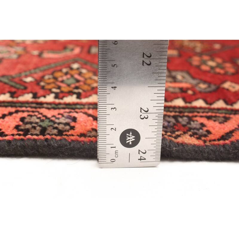 ECARPETGALLERY Hand-knotted Andelz Dark Red Wool Rug - 3'2 x 6'5