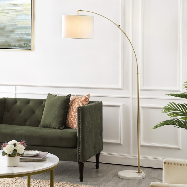 GetLedel 72 inch Modern Arch Floor Lamp with White Marble Base On Sale Bed Bath Beyond 35289477