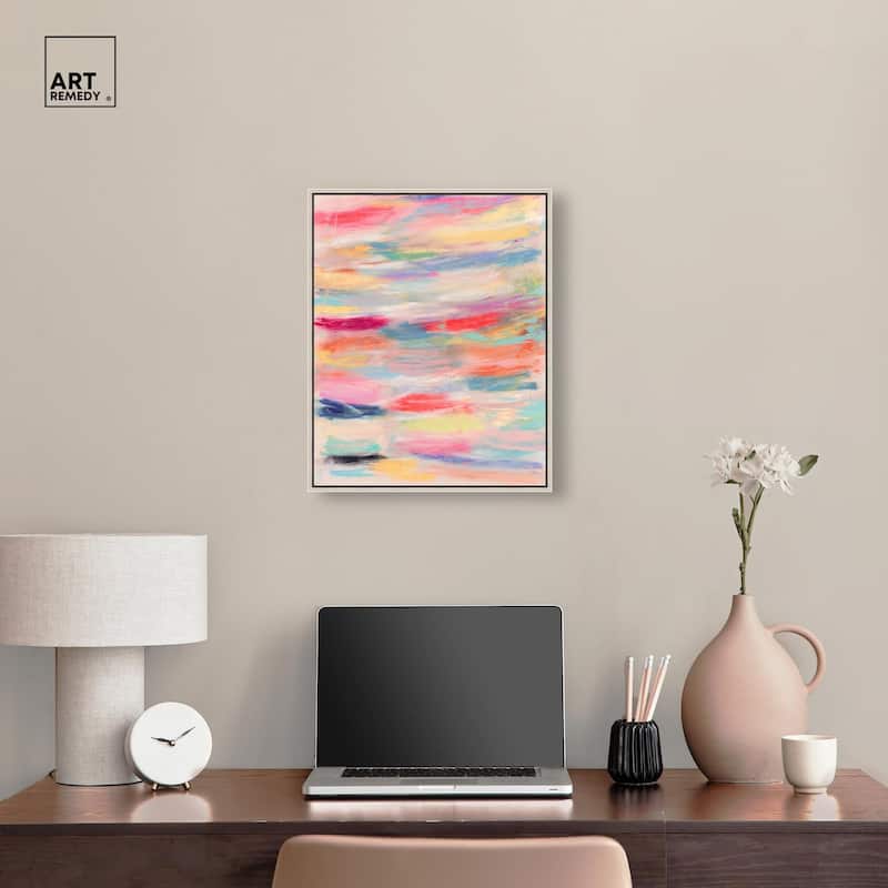 Color Play III Canvas by Art Remedy