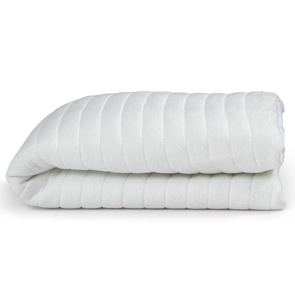 slide 2 of 5, Cooling Crib Mattress Pad/Protector