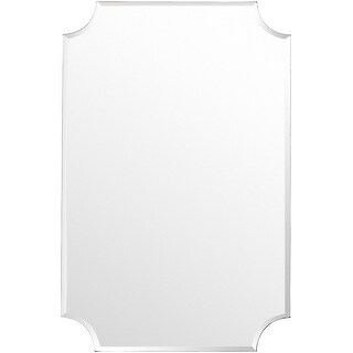 Artistic Weavers Giorgio Scalloped Faceted Glass Mirror