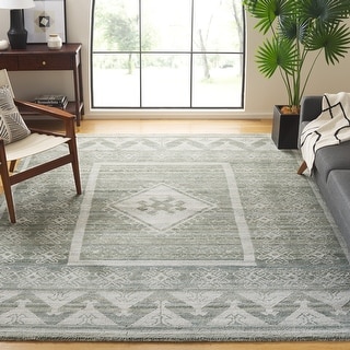 SAFAVIEH Handmade Marquee Gefion Boho Diamond Wool Rug